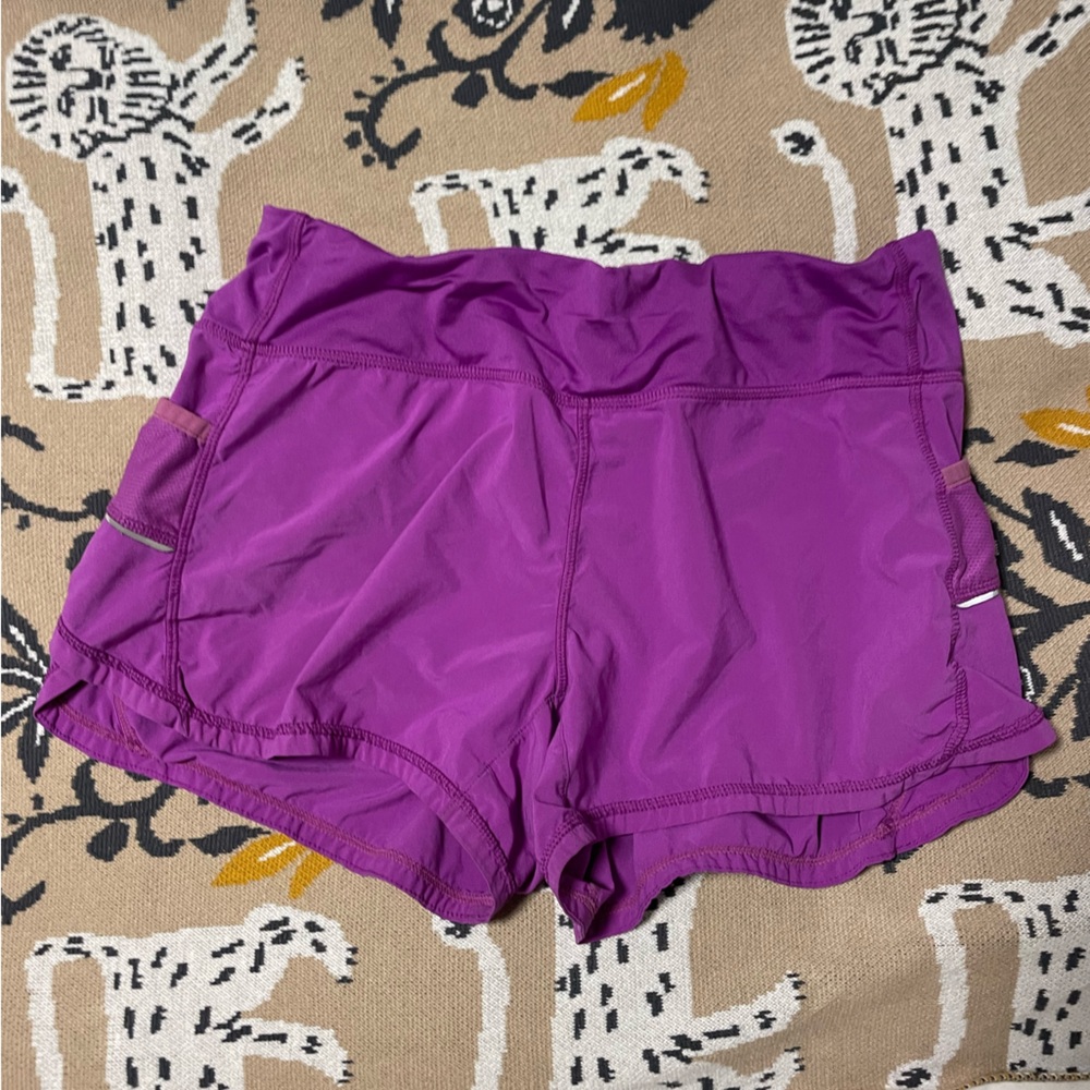 Athleta Purple Workout Shorts
